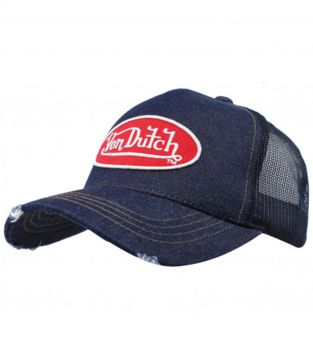 Logjb Trucker denim  red white Von Dutch